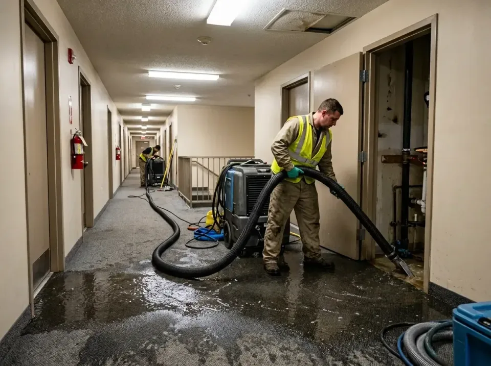 multi-unit-apartment-hallway-f-005 — frequently asked questions, Emergency Burst Pipe Water Extraction & Removal in Palm Bea…